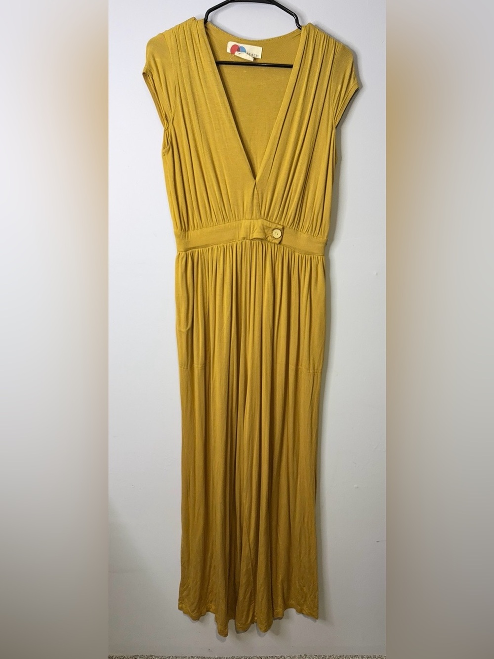 Free People Beach V-Neck Jumpsuit